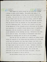 21 - The Fall of the Pagoda 打字稿 - 頁1 = Page 1 of the Typewritten Manuscript: The Fall of the Pagoda