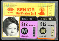 24 - 美國洛杉磯快速交通區長者卡 = Los Angeles Rapid Transit District Senior Identification Card