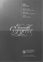 Eleventh Congregation 第十一屆畢業典禮