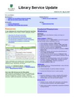 Library Service Update (May 22, 2007). issue no. 18
