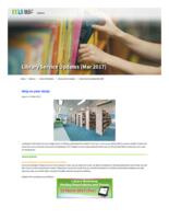 Library Service Updates (Mar 2017). issue no. 43