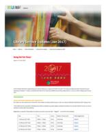 Library Service Updates (Jan 2017). issue no. 41