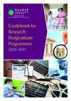 Guidebook for research postgraduate programmes, 2020-2021