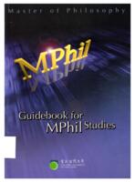 Guidebook for MPhil studies
