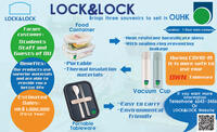 Lock & Lock : brings three souvenirs to sell in OUHK