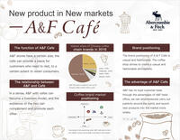 New product in new markets : A&F Café