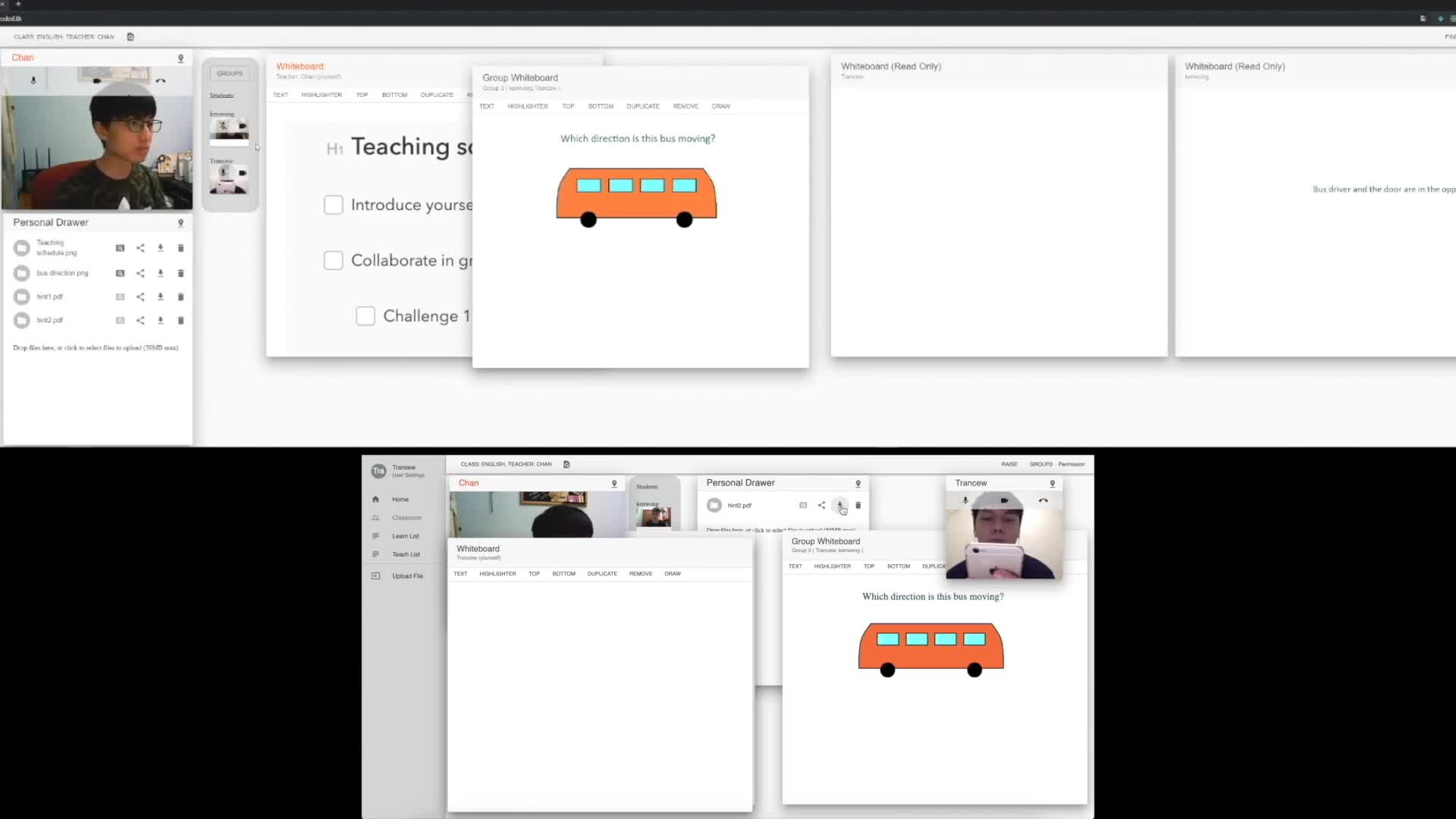 An integrated and realistic online classroom